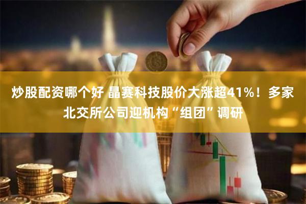 炒股配资哪个好 晶赛科技股价大涨超41%！多家北交所公司迎机构“组团”调研