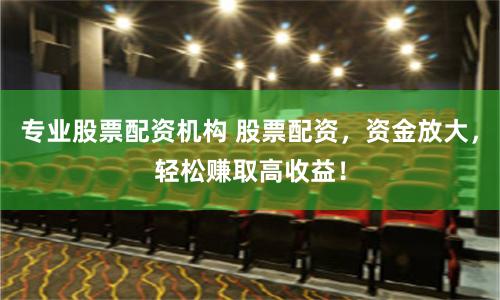 专业股票配资机构 股票配资，资金放大，轻松赚取高收益！